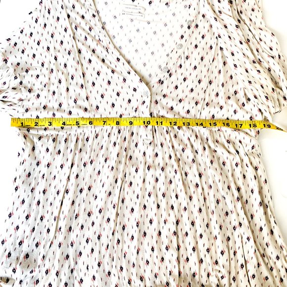 NWOT urban outfitters spirit v-neck babydoll top M - Picture 5 of 6